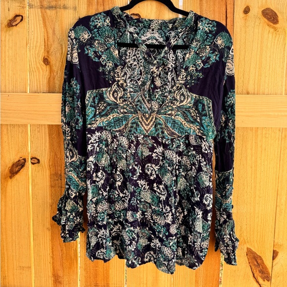 FREE PEOPLE Lady Luck Tunic Blouse - Picture 8 of 16